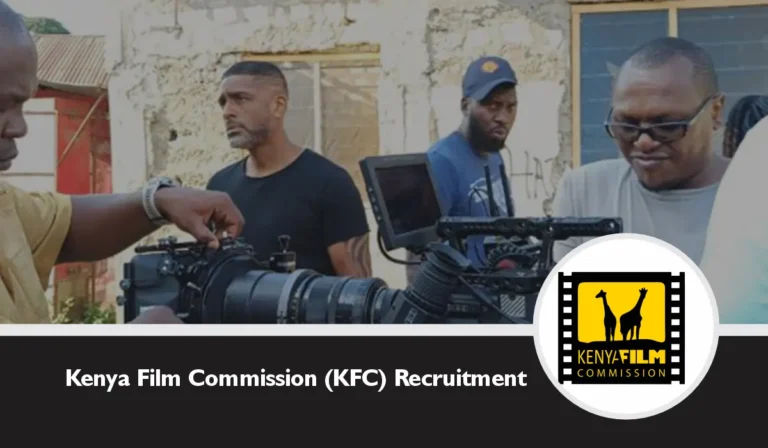 Kenya Film Commission Recruitment 2024/2025 Jobs Portal