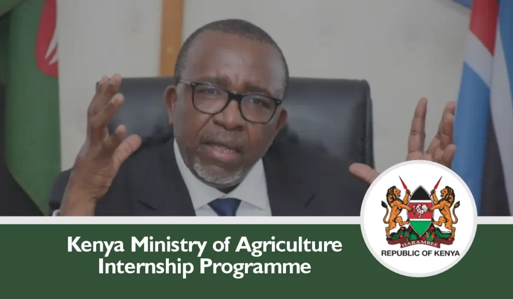 Ministry of Agriculture Internship 2024/2025 Application Form