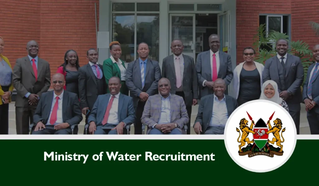 Ministry of Water Recruitment 2024/2025 Online Application Process