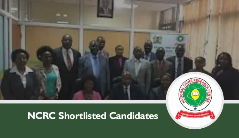 NCRC Shortlisted Candidates 2024/2025 PDF is Out – Check Here