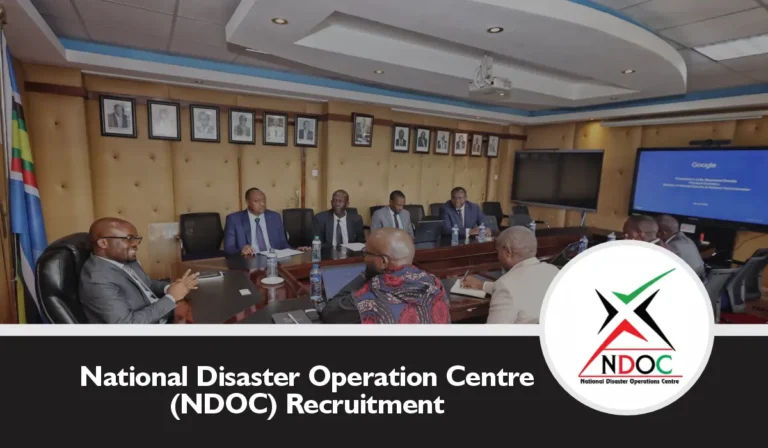 NDOC Recruitment Vacancies 2024/2025 and How to Apply