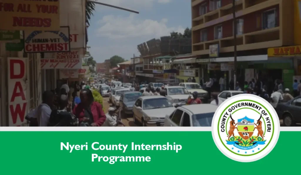 Nyeri County Internship 2024 Application Form Portal