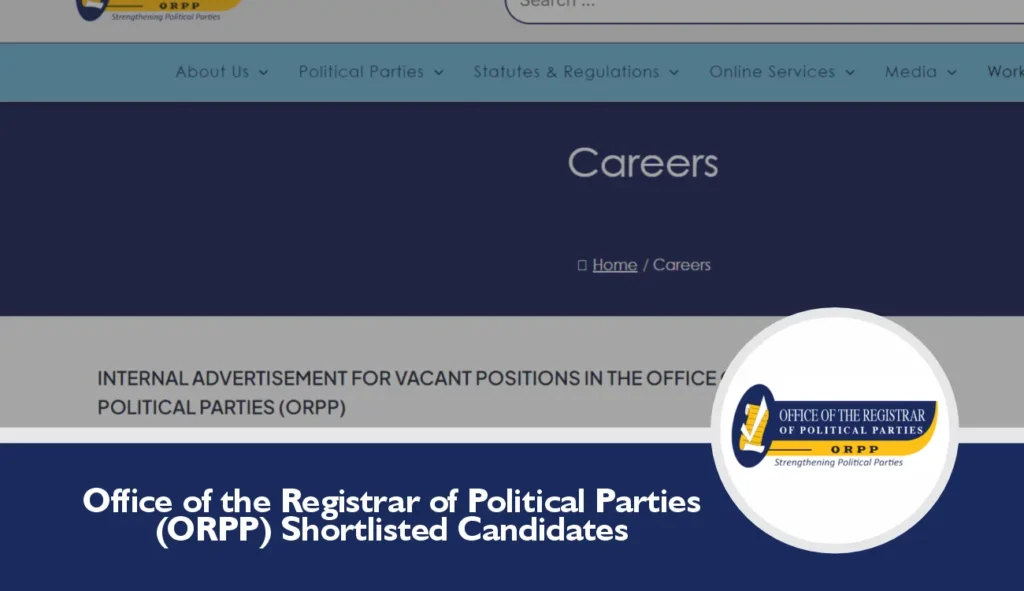 ORPP Shortlisted Candidates 2024/2025 Recruitment List is Out