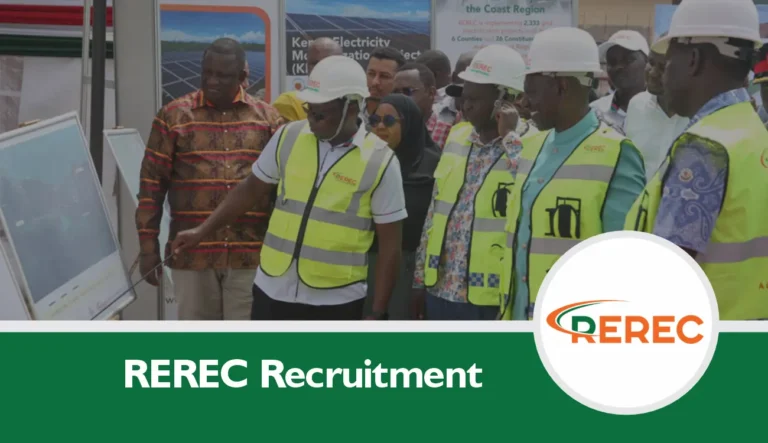 REREC Recruitment Vacancies 2024/2025, Requirements, Open Jobs