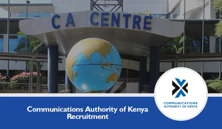 Competition Authority of Kenya Recruitment 2024/2025, CAK Jobs