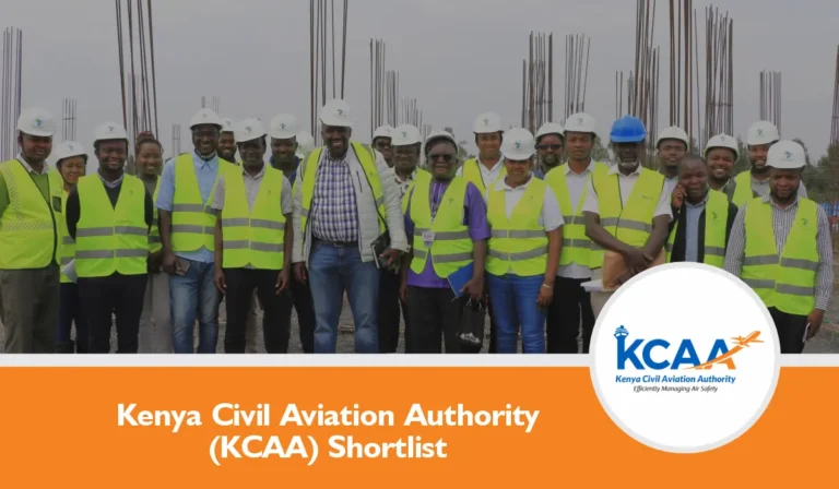 How to Check KCAA Shortlisted Candidates 2024/2025 Pdf