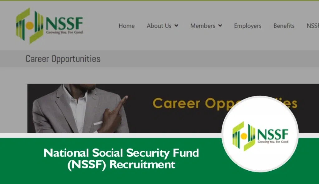NSSF Recruitment (May 2024): Open Jobs/Vacancies Application