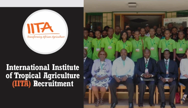 IITA Recruitment 2024 Jobs/Vacancies Application Portal