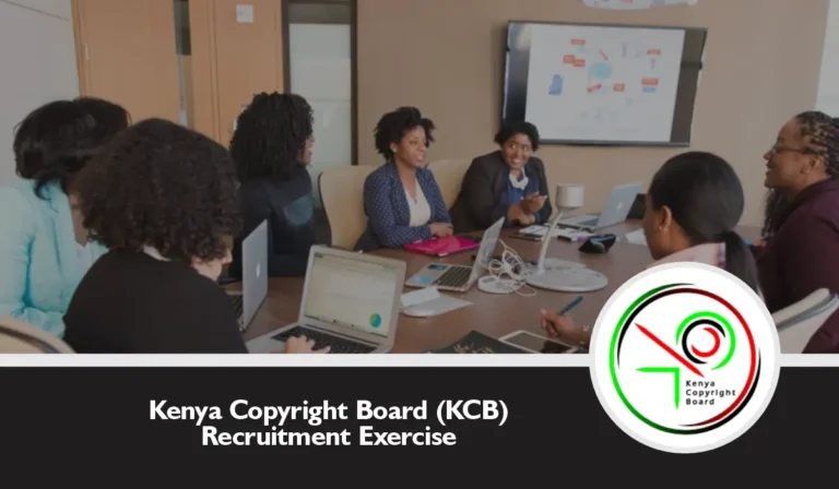 Kenya Copyright Board Recruitment 2024/2025 Jobs/Vacancies Portal