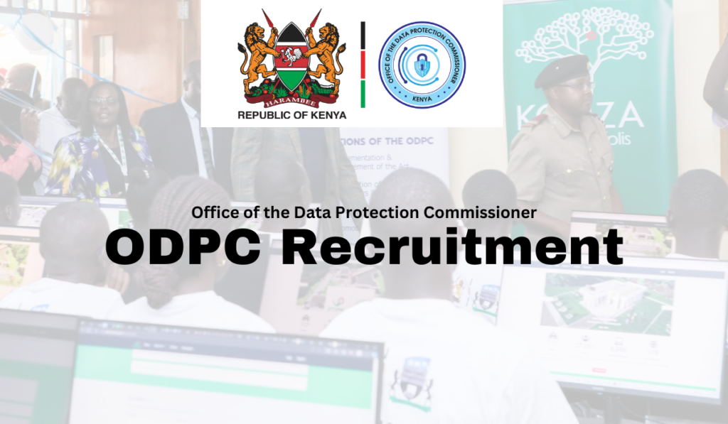 ODPC Recruitment 2024/2025 Job Application Form Portal