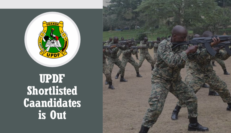 UPDF Shortlisted Candidates 2024 for all District is Out - Check Link Here