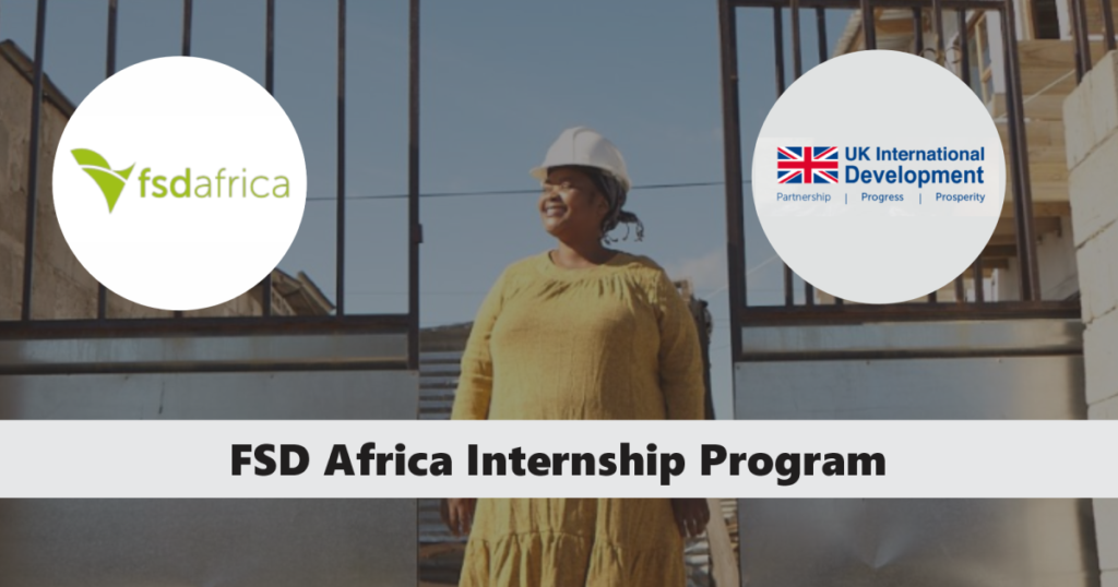 FSD Africa Internship Program (July 2024) Application Process
