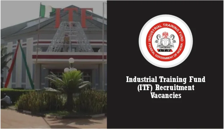 ITF Recruitment 2024/2025 Application Form Portal 