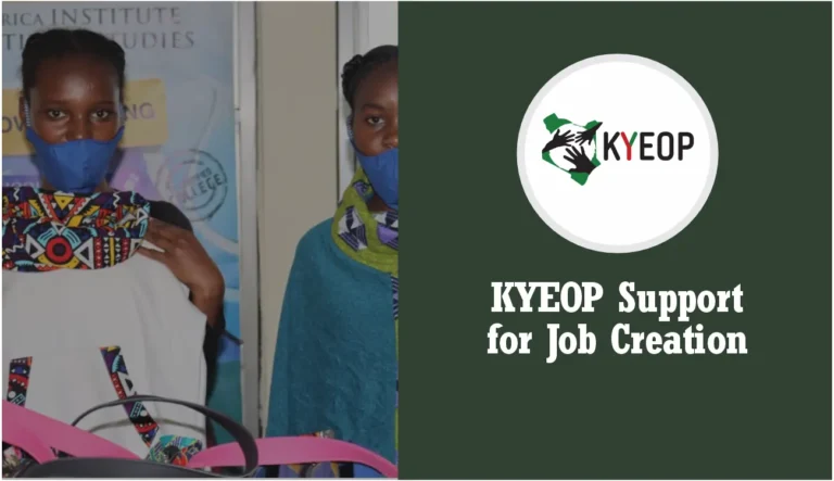 KYEOP Support for Job Creation 2024, All You Need to Know