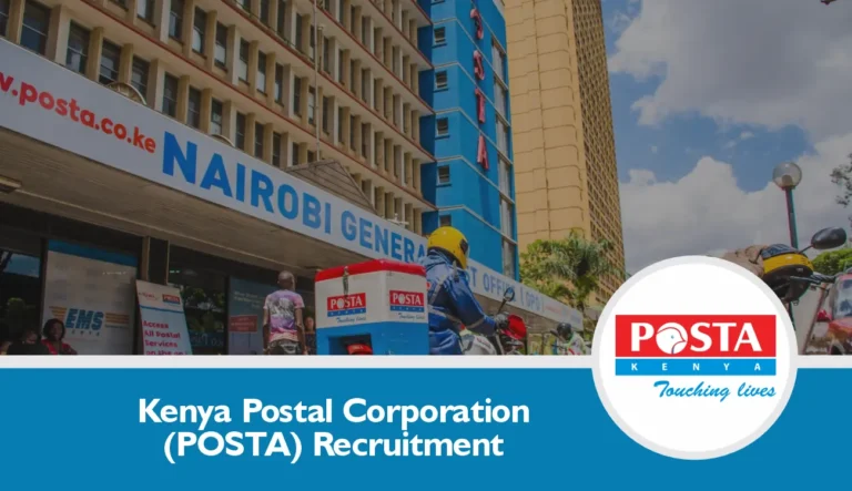 Kenya Postal Corporation Recruitment 2024 Jobs/Vacancies Application