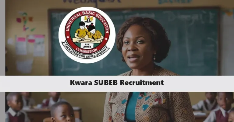 Kwara SUBEB Recruitment 2024/2025 Application Form Portal