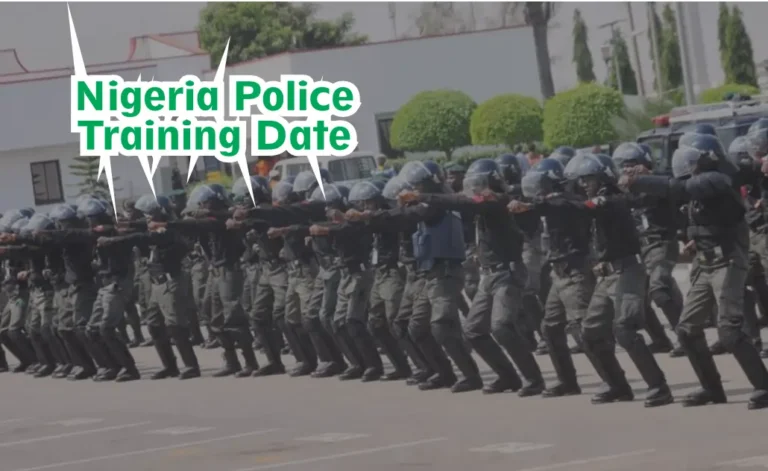 Nigeria Police Training Date 2024 for NPF Recruitment