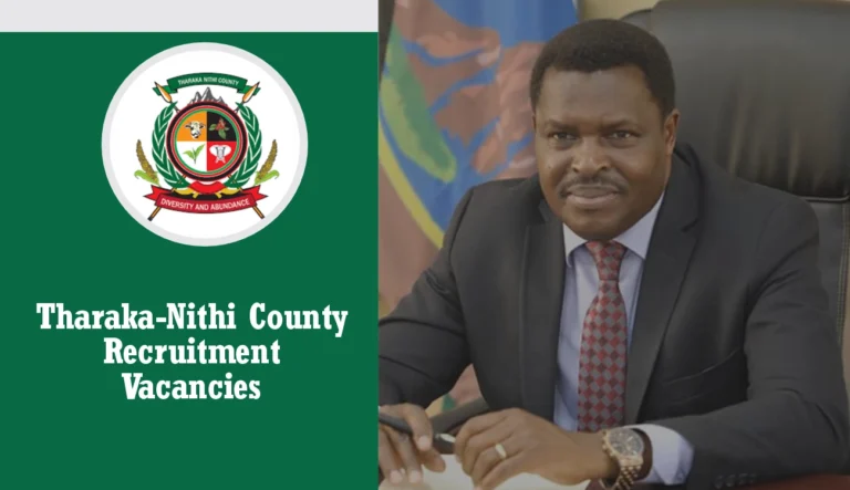 Tharaka-Nithi County Recruitment 2024 Jobs/Vacancies Application