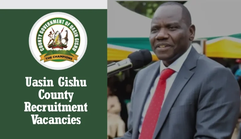 Uasin Gishu County Recruitment 2024 Jobs Application Portal