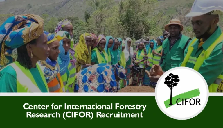 CIFOR Recruitment 2024/2025 Vacancies, Requirements, Portal