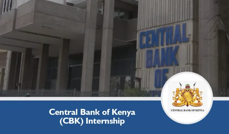 Central Bank of Kenya Internship August 2024, Requirements, Application Process