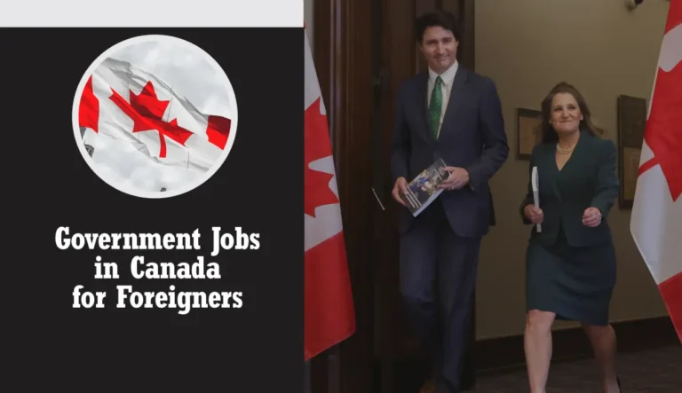 Government Jobs in Canada for Foreigners September 2024