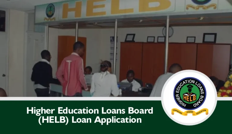 HELB Loan Application 2024/2025 Registration Form Login Portal