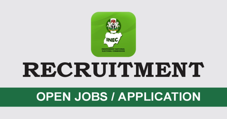 INEC Recruitment 2024/2025 Application Form Portal