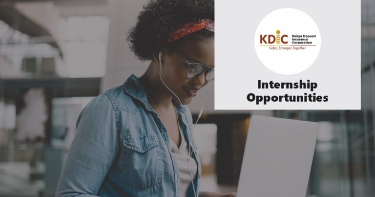 KDIC Internship 2024 Vacancies Application Form Portal