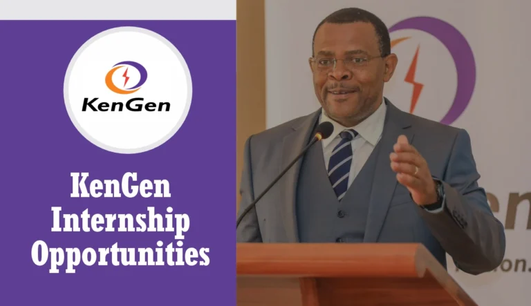 KenGen Internship Application Form (August 2024) is Out