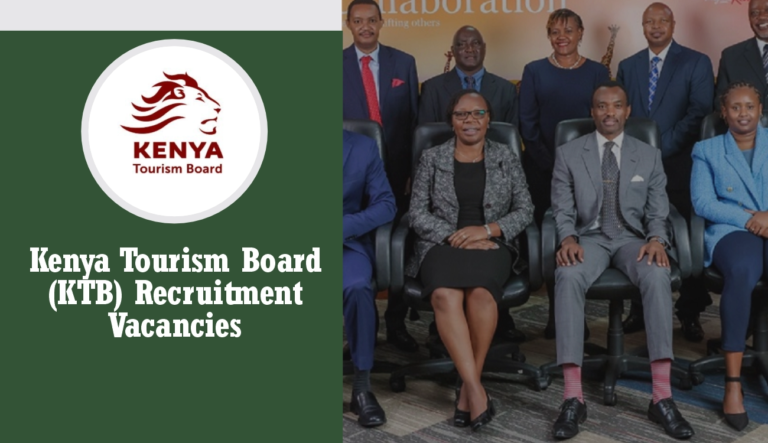 Kenya Tourism Board Recruitment 2024 Jobs Application Portal