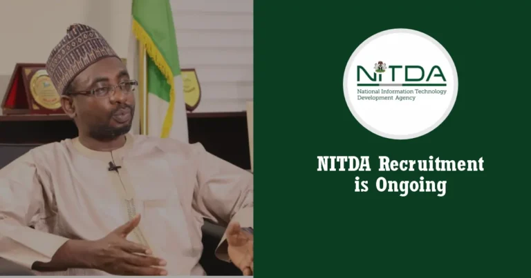 NITDA Recruitment 2024 Jobs/Vacancies Application Form Portal