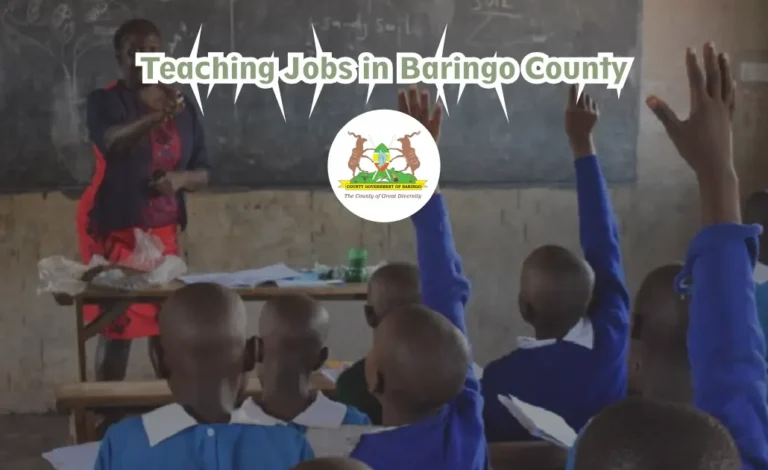 Teaching Jobs in Baringo County (October 2024)