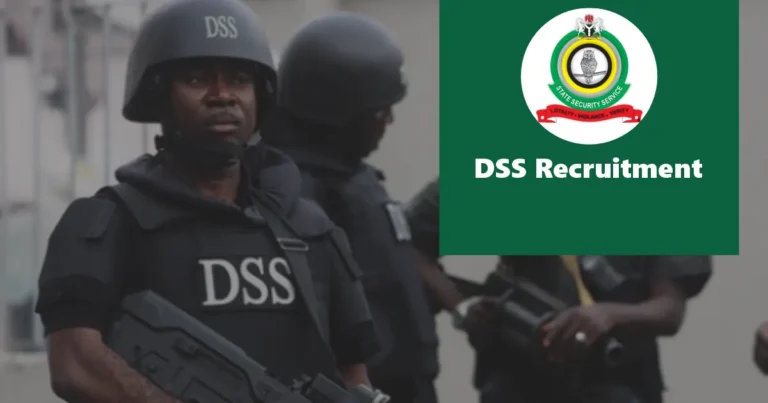 DSS Recruitment 2024/2025 Jobs Application Form Portal