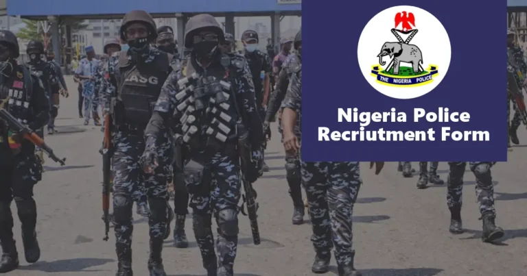 Nigeria Police Recruitment 2024/2025 NPF Application Portal