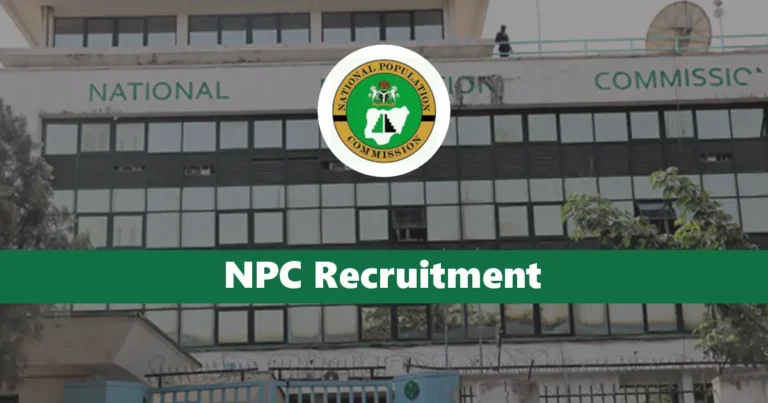 NPC Recruitment 2024/2025 Jobs Application Form Portal