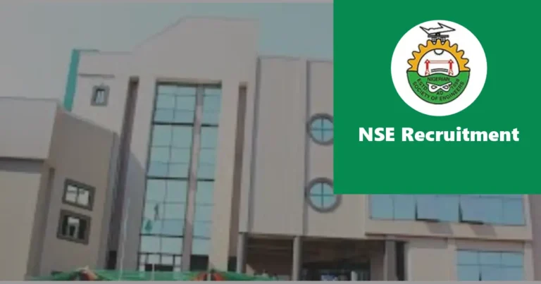 NSE Recruitment 2024/2025 Jobs Application Form Portal