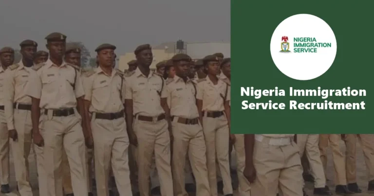 Nigeria Immigration Service Recruitment 2024/2025 Application Portal