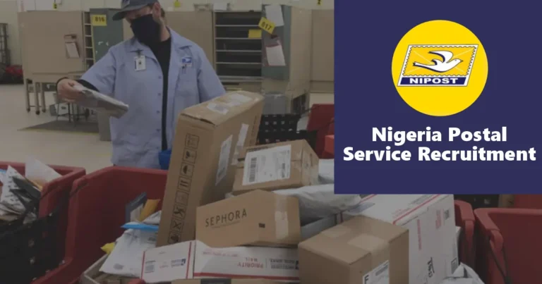 Nigeria Postal Service Recruitment 2024/2025 Jobs Application Form Portal