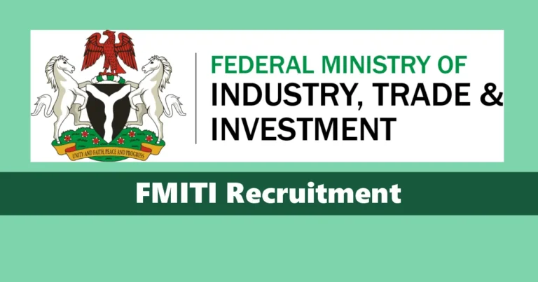 FMITI Recruitment 2024 Jobs/Vacancies Application Portal