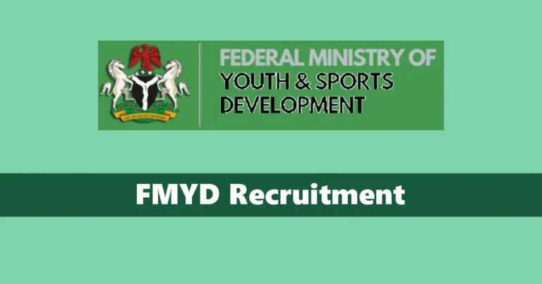 FMYD Recruitment 2024 Jobs/Vacancies Application Portal