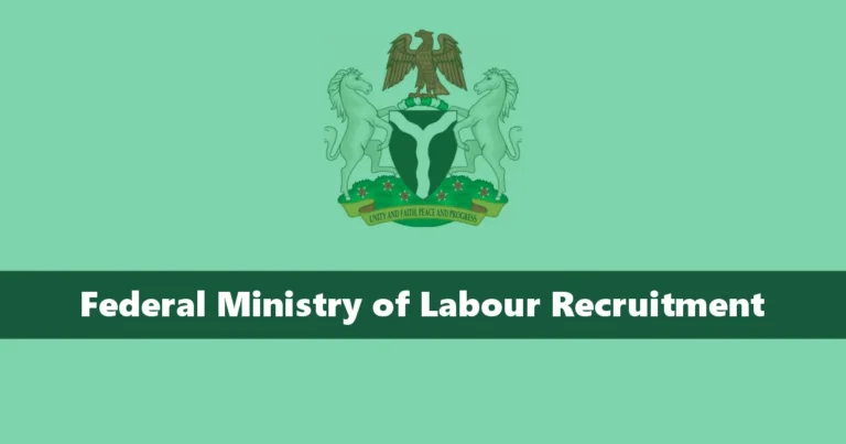 Federal Ministry of Labour Recruitment 2024/2025 Jobs Portal