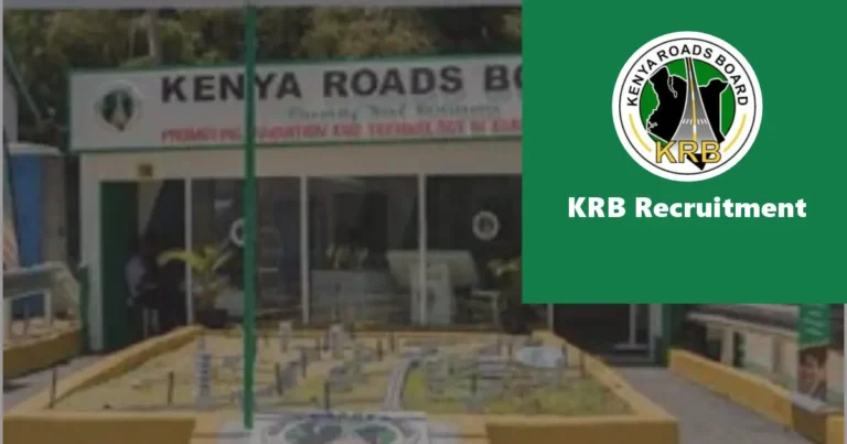 Kenya Roads Board Recruitment 2024 Jobs/Vacancies Application Portal