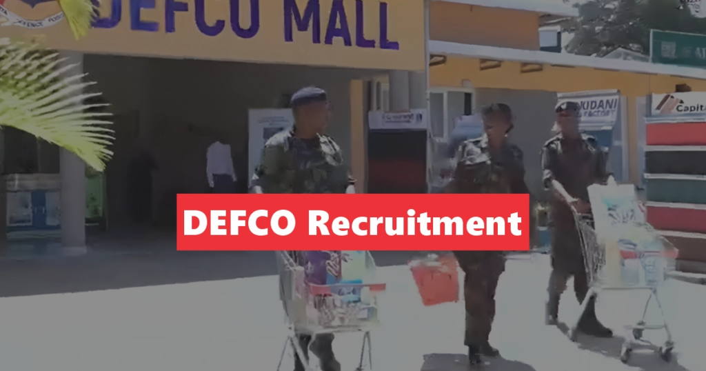 DEFCO Jobs 2025/2026 Recruitment Application Form Portal